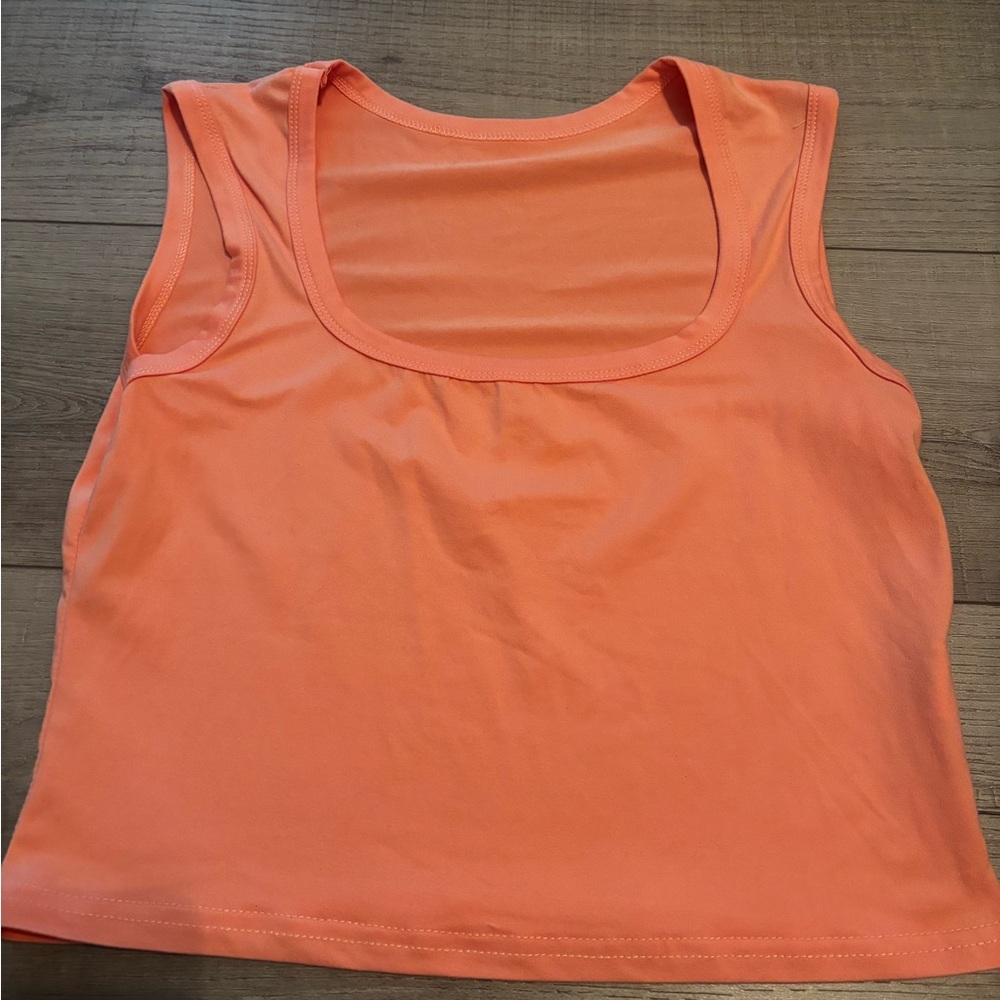 Women's Orange Tank Top